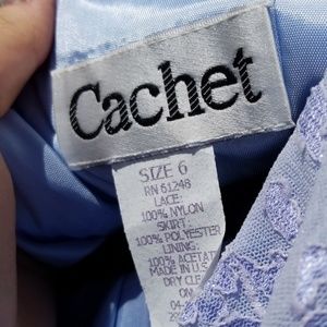 Blue vintage formal dress